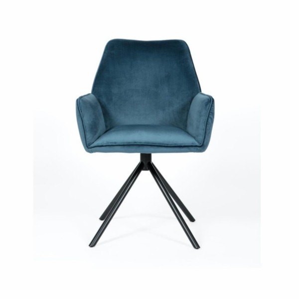 Sturtons - Uno Chair Blue Velvet